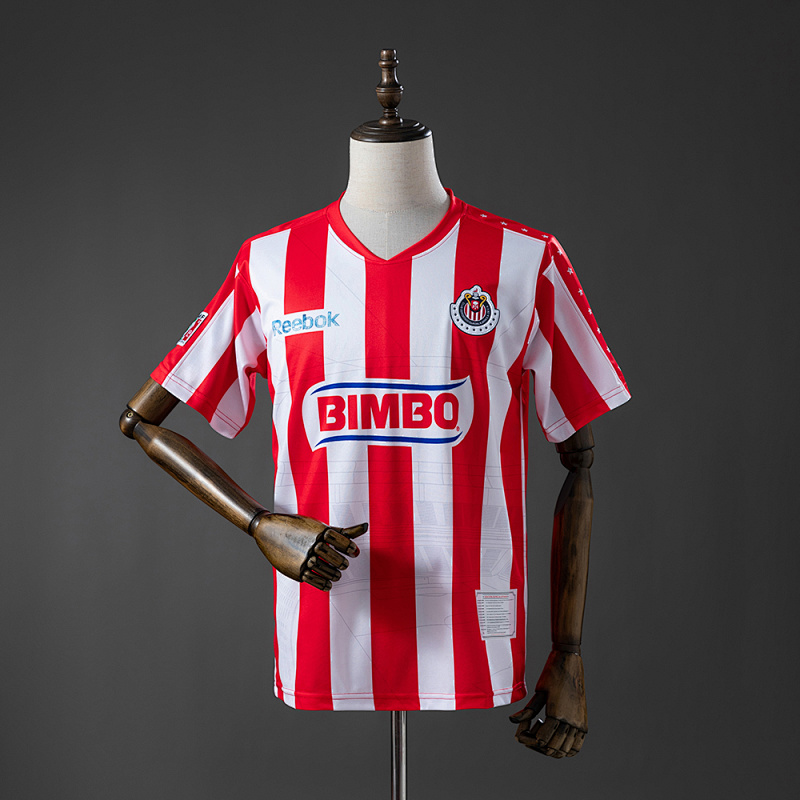 Camiseta Chivas de Guadalajara 10-11 Local Retro S-XXL